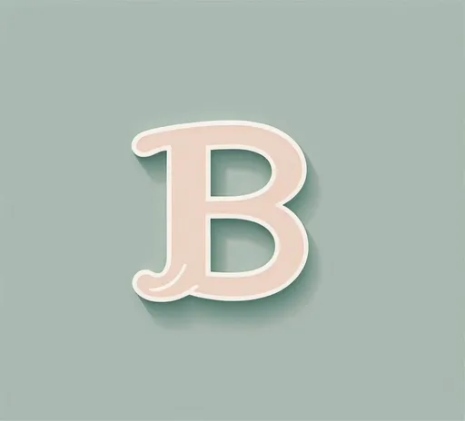 Prompt: Minimalist logo design of a stylized letter 'S' for a bakery, clean and simple lines, muted pastel colors, high quality, minimalist, clean lines, pastel colors, simple design, professional