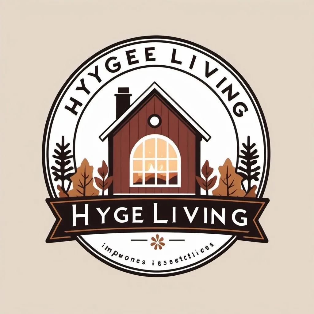 Prompt: A logo for a home improvement business named "Hygge Living" that helps customers create their cozy dream home with their curated collection of home improvement essentials.