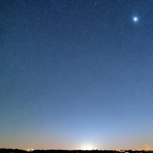 Prompt: clear sunny sky, no clouds, no stars