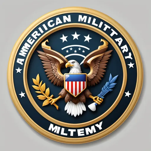 Prompt: American military logo