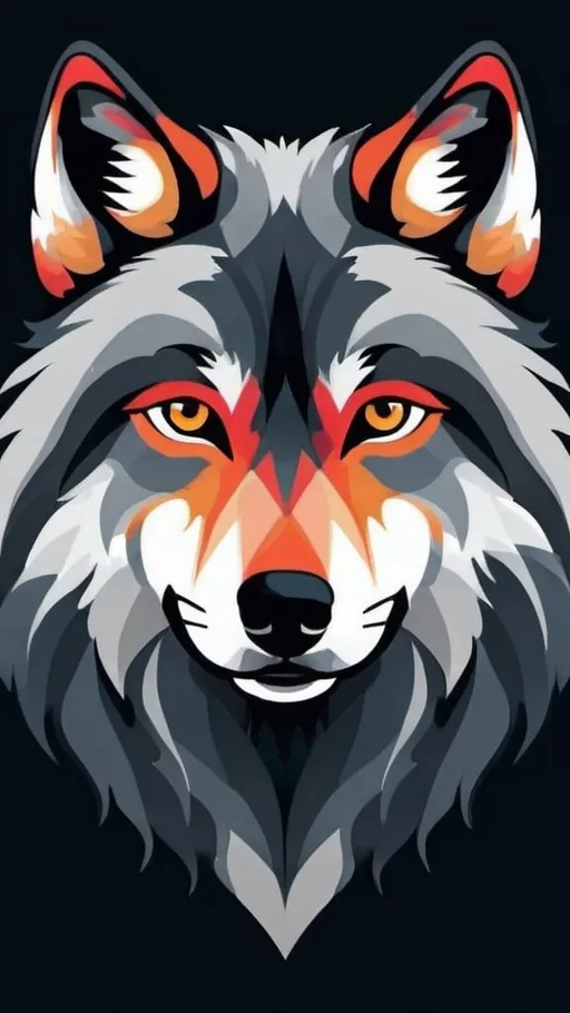 Prompt: Create a wolf wallpaper for the iPhone 13 to the introvert lifestyle