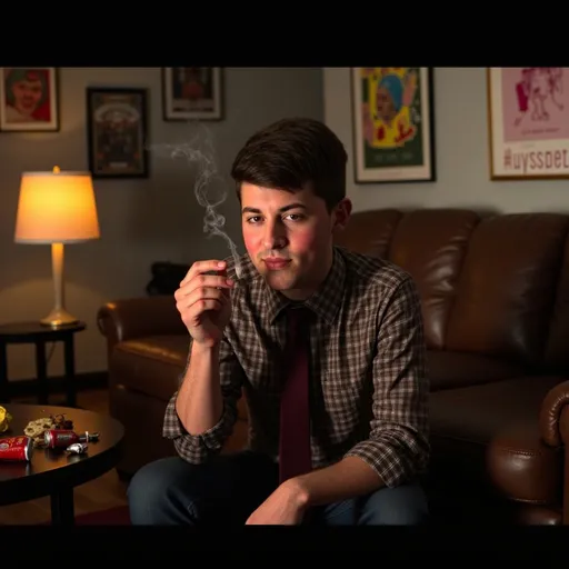 Prompt: @NsVluUcdwz40FeaddimH smoking weed