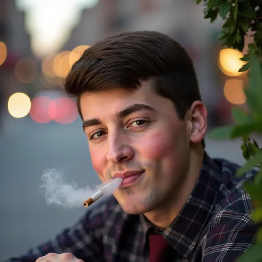 Prompt: @NsVluUcdwz40FeaddimH smoking a joint