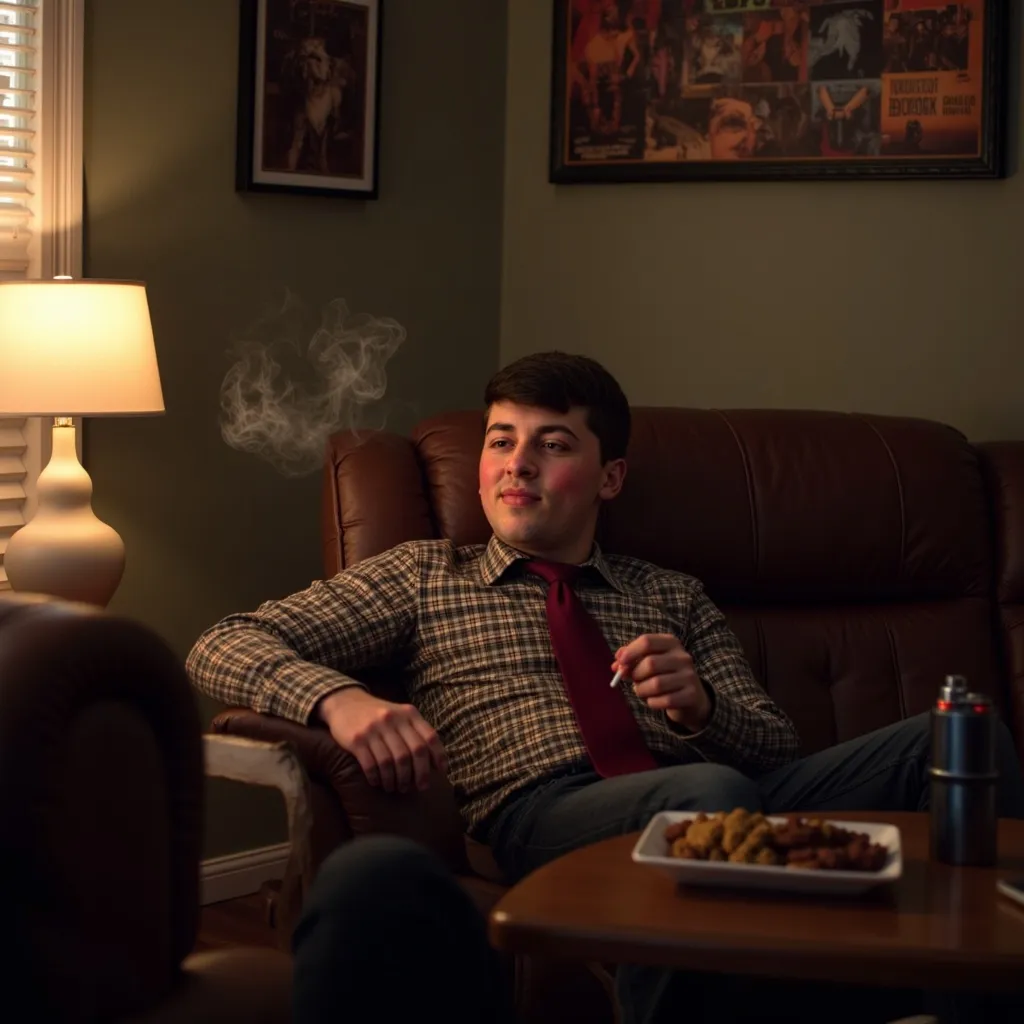 Prompt: @NsVluUcdwz40FeaddimH smoking weed