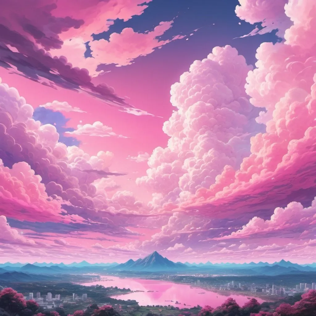 KREA - surreal dreamscape anime key visual wild and lugubrious waif sipping  tea in a place beyond time, incomprehensible scenery, wild frenetic  dreamscape it's just STUPID how vivid and pleasing it looks,