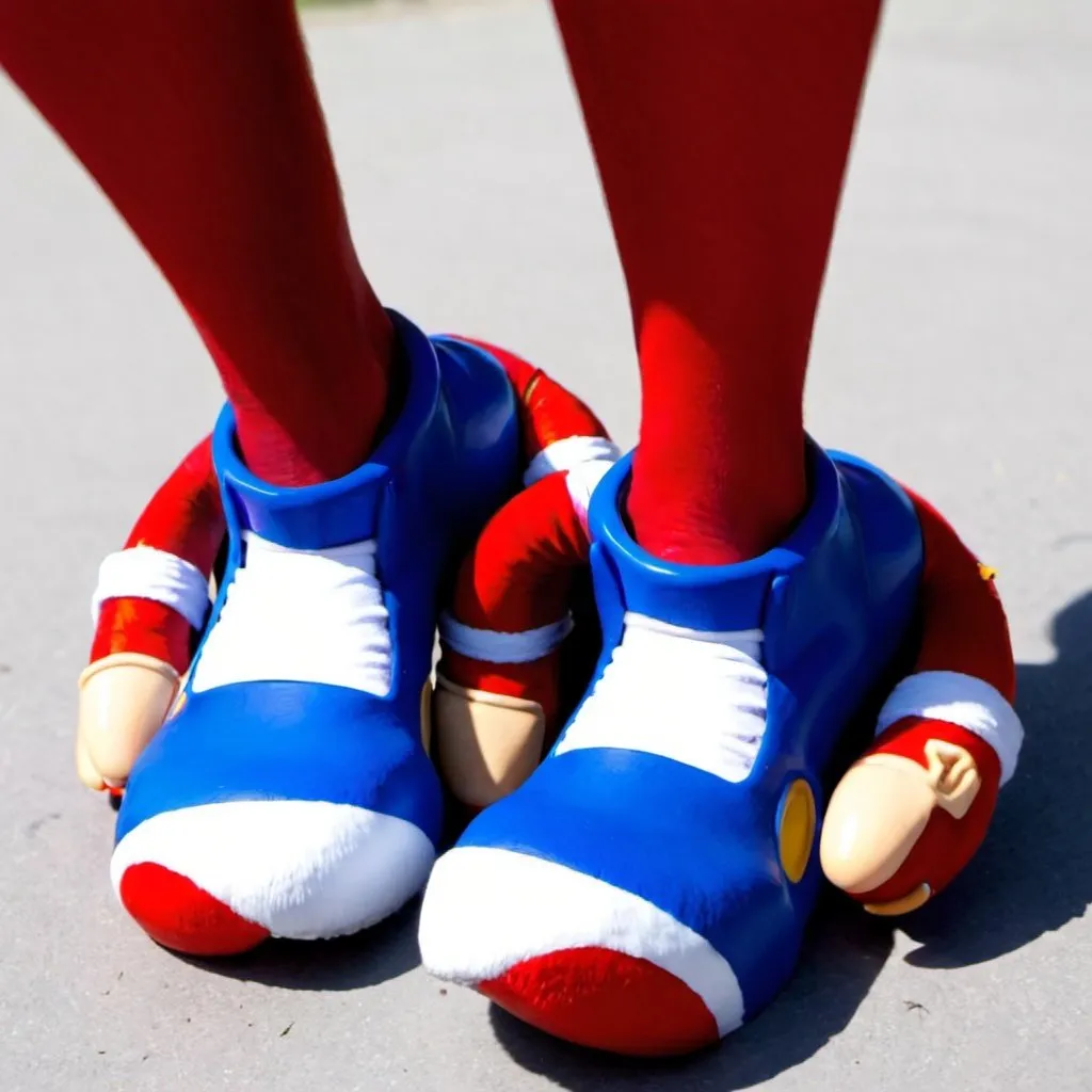 Prompt: Sonic feet 