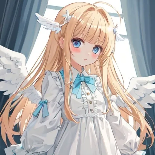 Prompt: Cute Angelic girl