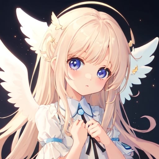 Prompt: Cute Angelic girl