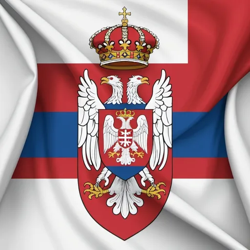 Prompt: Serbian new flag