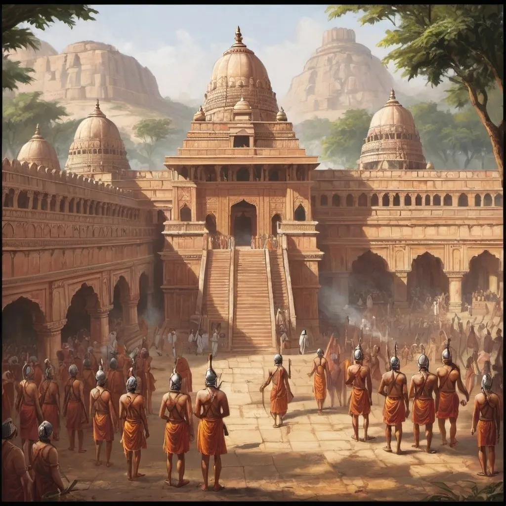 Prompt: Ancient Indian Kingdoms 