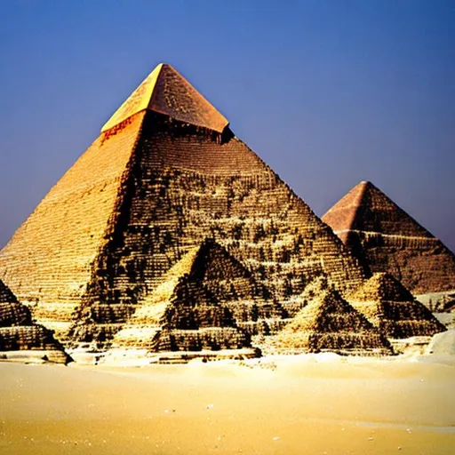 Prompt: Egyptian pyramid