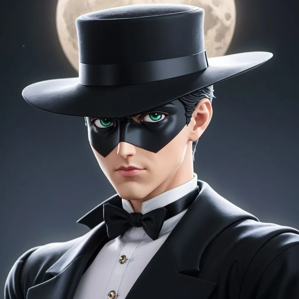 Prompt: tuxedo mask
