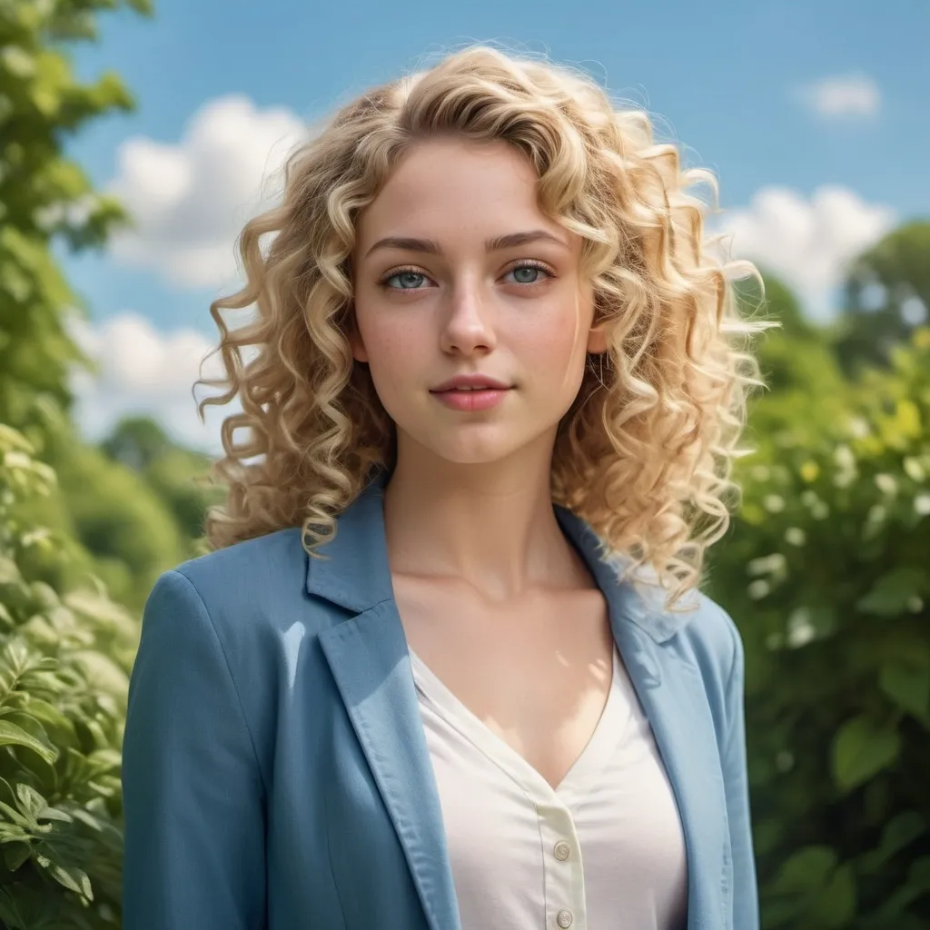 Prompt: a photo of Vida Parastoo 25 years old
White skinned with curly blonde hair and tall