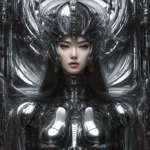 Prompt: My Prompt> SLAVE FROM SOFTWARE black foil 1997th element, superfluous WITH LONG HAIRS ATTACKMENTS Attractive , feminine, chrome robot, UHD, Hyper realistic, 8K, Photo, H. R. Giger style background, cyborg, female, attractive, Hajime Sorayama style robot woman, Masterpiece, eunha, ulzzang, slim thick, big chest, soft visuals, Halloween, My Prompt>Masterpiece, eunha, ulzzang, slim thick, big chest, soft visuals, Halloween costumes<(Bunny, Cat, Kitty, RAWRRR PURRRR)> , uhd, realistic, 4k, 8k, photoshoot, extremely high definition, year IS 2131<((superfluous Supreme Attractive, feminine, chrome robot, UHD, Hyper realistic, 8K, Photo, H. R. Giger style background, cyborg, female, attractive, Hajime Sorayama style robot woman,)) ,perfection, f cup, Calvin klein, eunha, slim thick, uhd, realistic, 4k, 8k, ADD<eunha, slim thick, uhd, realistic, 4k, 8k,<Irene from Red Velvet, straight long hair, black hair, vampires, vampires dress, red eyes> photoshoot, body painting, full body tattoos, tattooed woman, extremely detailed tattoos,> photoshoot, neoclassicism IN the style of <(masterpiece),GOONERS LOVE HER, realistic, tunning CREEPY AF, 4k HD, UHD, HDR, Perfect Ebony qween, Asain too, AsainMaya Higa= Riley reid,LOOK A LIKE LIKE SHE LOOKS JUST LIKE Maya Higa FROM TWITCH, TWITCH STREAMER MAYA HIGA BUT HOT AF, DROP DEAD PERFECT, bug chest ,thick thighs, with Money, and running fast too fast to see, Im getting sad now, its lit, soo hot my

