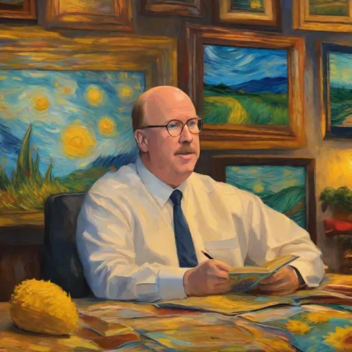 Prompt: eunha, van gogh style painting, spongebob, clowncore, peter griffin, theo von, corecore, shane gillis, louis ck, tucker carlson, joe biden, donald trump, kevin hart