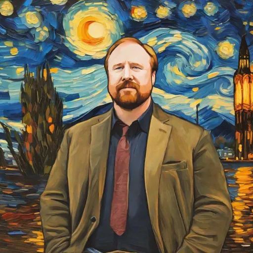 Prompt: eunha, van gogh style painting, peter griffin, theo von, corecore, shane gillis, louis ck, tucker carlson