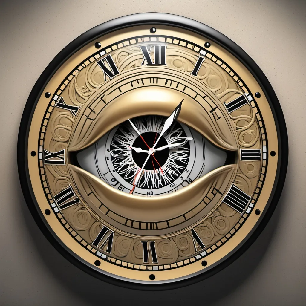 Prompt: crypto money waves eyes time clock








