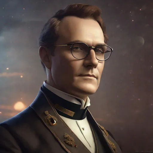 Prompt: Portrait of the biologist Gregor Johann Mendel, Sci fi, 4k, ultra high quality, in the style of, Greg rutkowski, art, digital painting