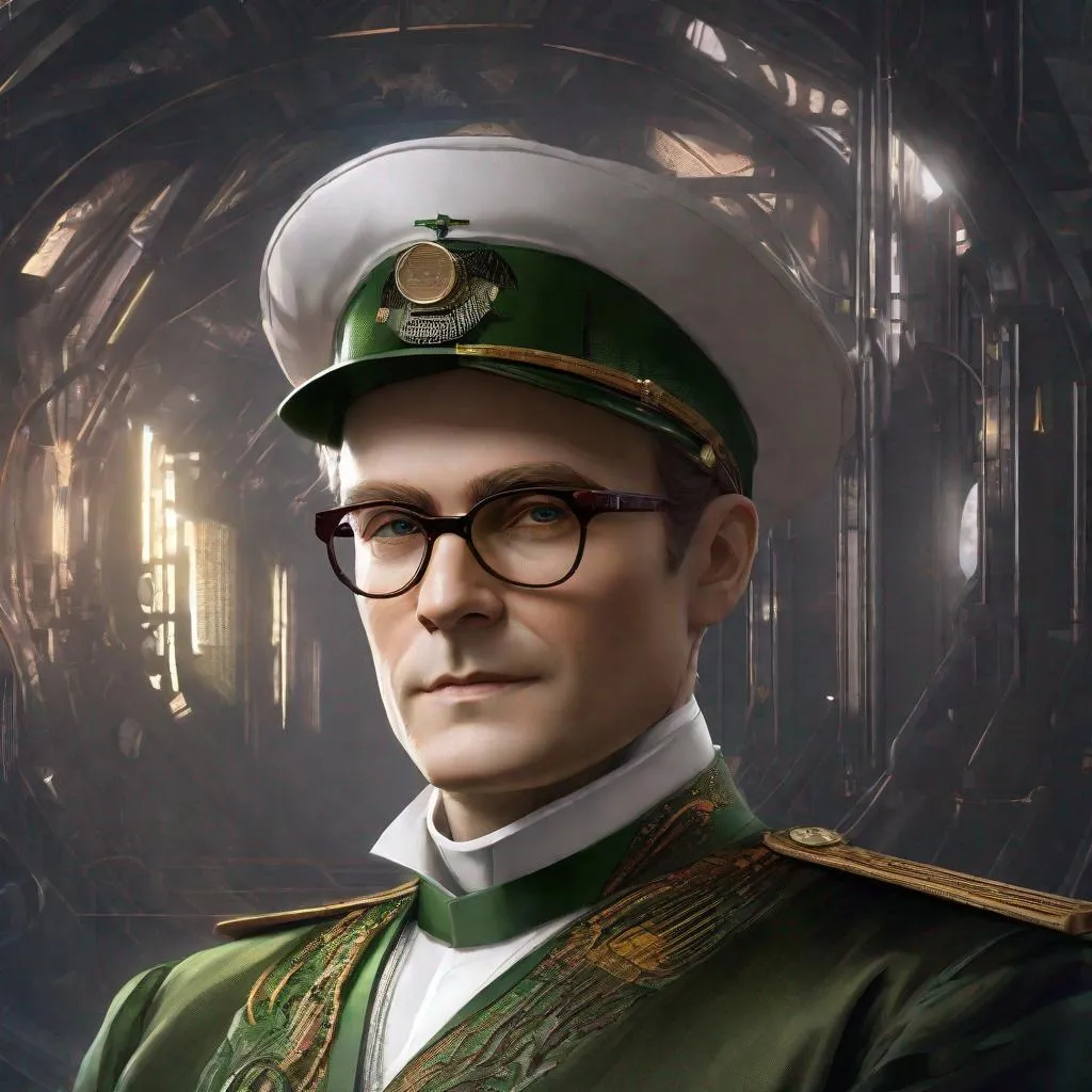 Prompt: Portrait of the biologist Gregor Johann Mendel, Sci fi, 4k, ultra high quality, in the style of, Greg rutkowski, art, digital painting