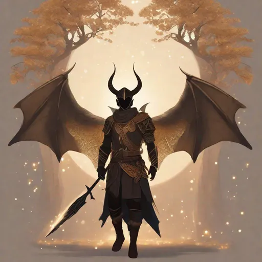 Prompt: a tiny light brown skin younger male, {{{{{no facial hair}}}}}, Pixie race, tattered soot covered Vantablack moth wings on back, featuring an aberrant dragonmark scar on his shoulder. He's styled as an lighter tone earth-themed Rune Knight Barbarian, wielding druid like gargantuan tree trunk three times his size, with a build like Grog Strongjaw from critical role but very skinny, in a fantasy forest background, The art can be a sketch, drawing, or illustration.