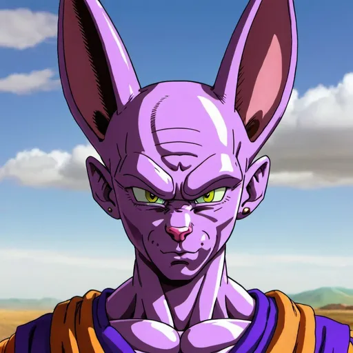Prompt: lord beerus dragonball