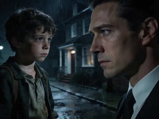 Prompt: Create a cinematic, emotional YouTube short film in 4K ultra-high quality.

The story follows a young boy (age 8–10) who is hated and neglected by his own family. He lives in a dark, cold house, constantly ignored, emotionally abused, and treated as if he doesn’t belong. His clothes are old and worn, his face shows sadness and loneliness.

One night, the boy runs away from home, walking alone through empty streets under the rain. The atmosphere is dramatic and realistic.

Time passes. Show a montage of struggle, growth, and transformation. The boy grows into a successful, confident adult, well-dressed, strong posture, calm but intense eyes. He achieves success through hard work and resilience.

Years later, he returns to his family, now powerful and accomplished. His presence is intimidating yet controlled. The family is shocked and full of regret.

The ending focuses on silent revenge through success, not violence — his success is his revenge.

Visual Style: cinematic lighting, dramatic shadows, emotional close-ups, realistic human faces, consistent character appearance throughout all scenes.

Camera: smooth cinematic camera movements, slow motion in emotional moments, professional film look.

Mood: dark → hopeful → powerful.

Quality: ultra-realistic, highly detailed, professional movie look, 4K resolution, YouTube-ready.