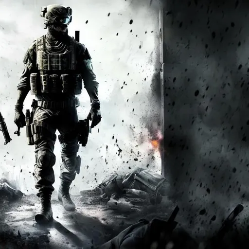 Prompt: the new modern warfare call of duty 