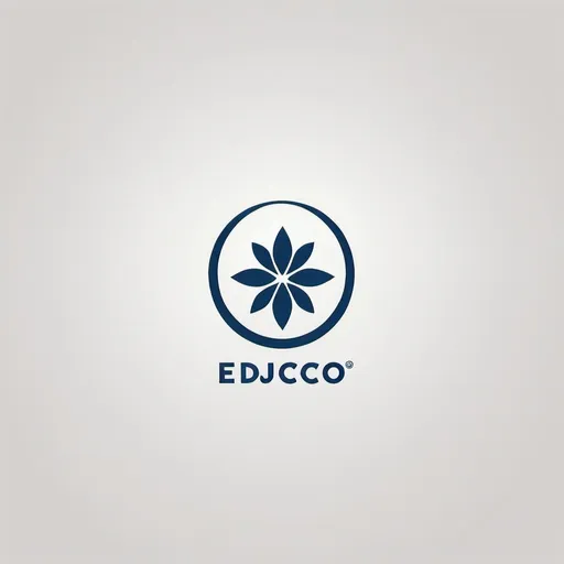 Prompt: A minimalist logo for an educational institution named "educo" based in Finnish educational principles and a Judeo-Christian worldview