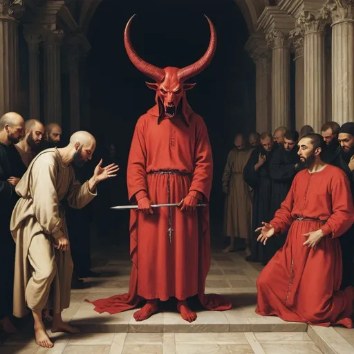 Prompt: The Unbelievers of The Beheaded Devil