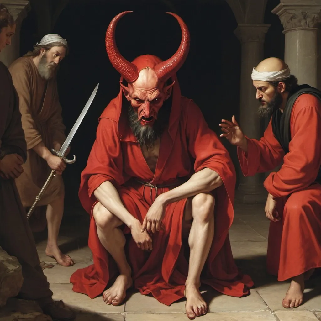 Prompt: The Unbelievers of The Beheaded Devil