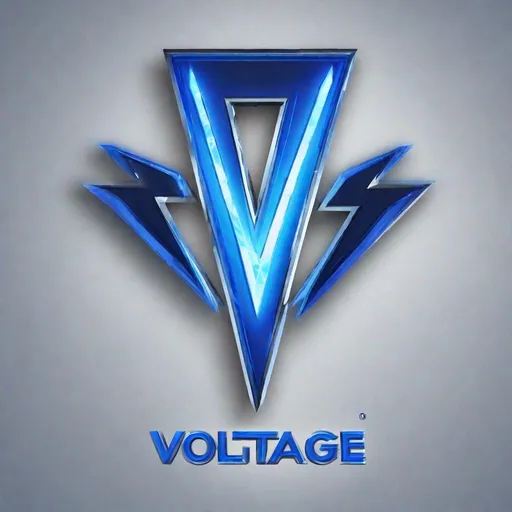 Prompt: The logo features the text "Voltage Corner" in bold, electric blue letters with a slight glow effect to convey energy and technology. The letters "V" and "C" are stylized to resemble electrical plugs, with the "V" having three prongs and the "C" having two. Behind the text, there is an abstract representation of a corner formed by electric lines and arcs, symbolizing both energy and the concept of a corner. Overall, the logo has a modern and dynamic feel, reflecting the tech-focused nature of the store