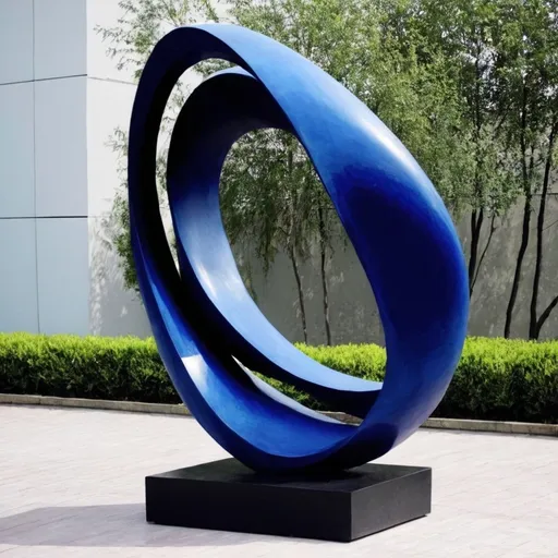 Prompt: Modern sculpture abstract for outdoor