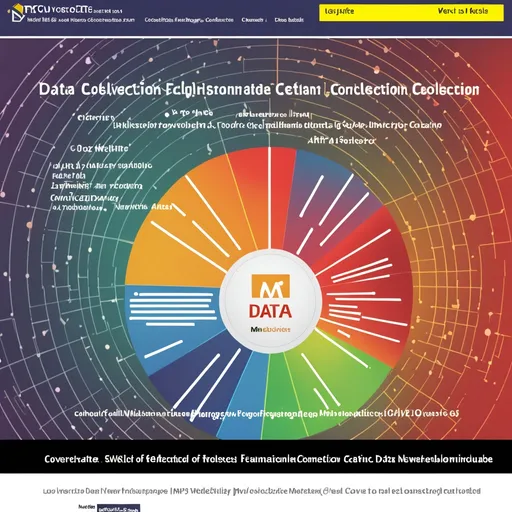 Prompt: a coverpage of my website which related to data collection and studies