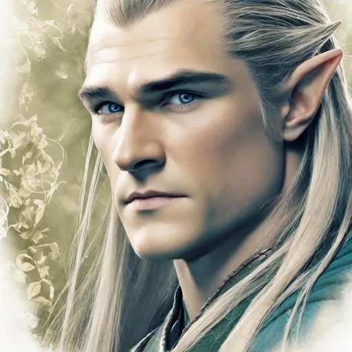 Prompt: Despite the passage of time, Legolas retains a youthful appearance characteristic of Elves. His agelessness prevents significant signs of aging.
His golden hair, once flowing and vibrant, may have a slightly more subdued luster, reflecting the wisdom and experiences accumulated over the years.
Legolas' piercing blue eyes, a hallmark of Elven kind, continue to shine with a timeless intensity, though they may now carry a depth of knowledge and understanding.
