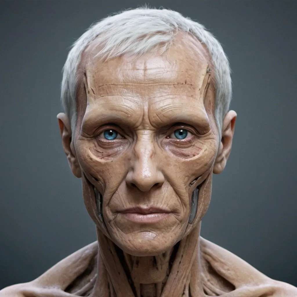 Prompt: How humans will look like after 100 years
