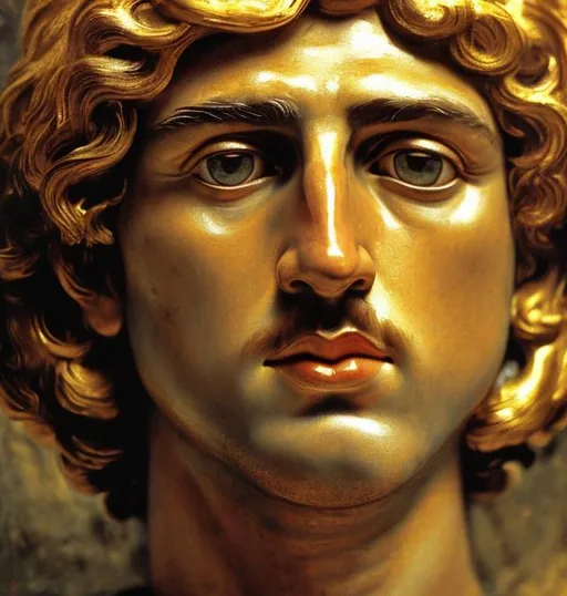Prompt: Portrait of Alexander the Great laying death {close up}, {background}
realistic, super detailed, 8k, high quality, sharp focus, studio photo, intricate details, highly detailed, oil painting Gustav Klimt, red cheeks