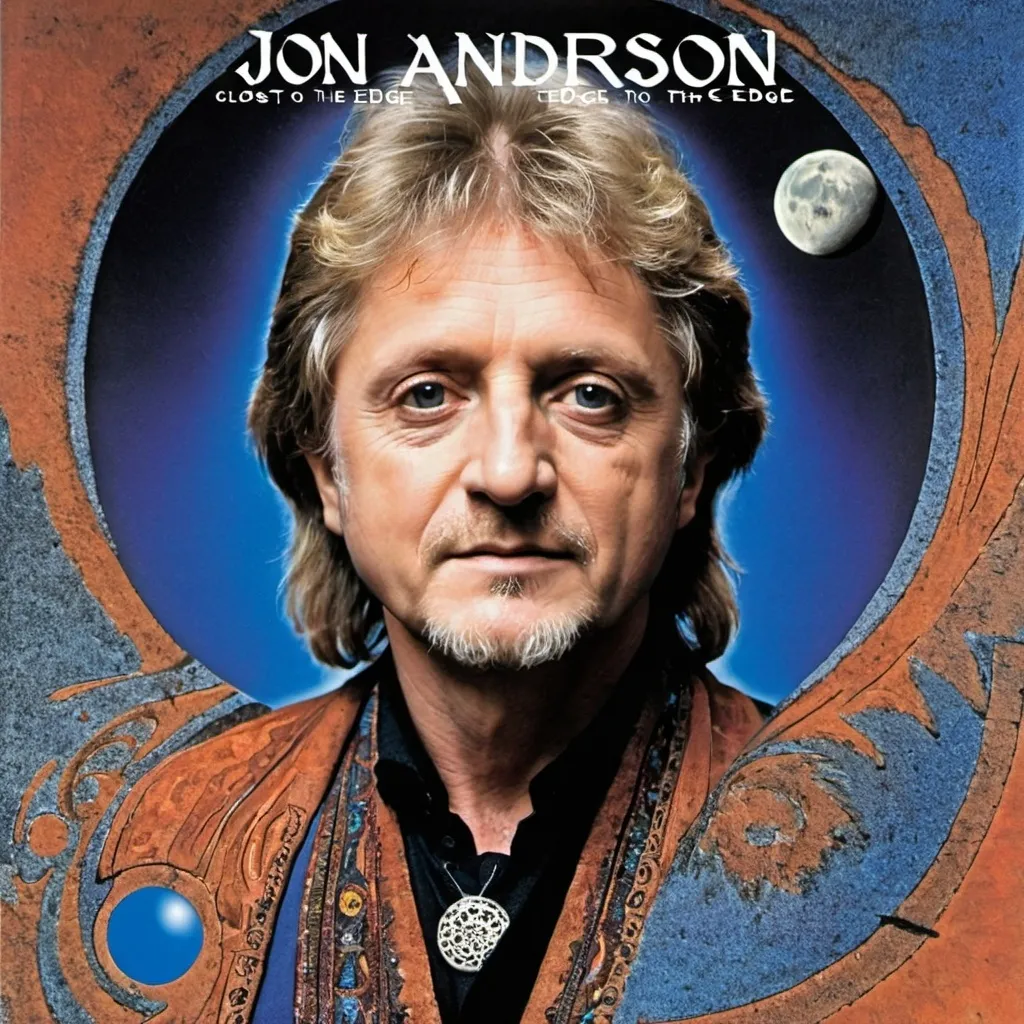 Prompt: Jon Anderson close to the edge 