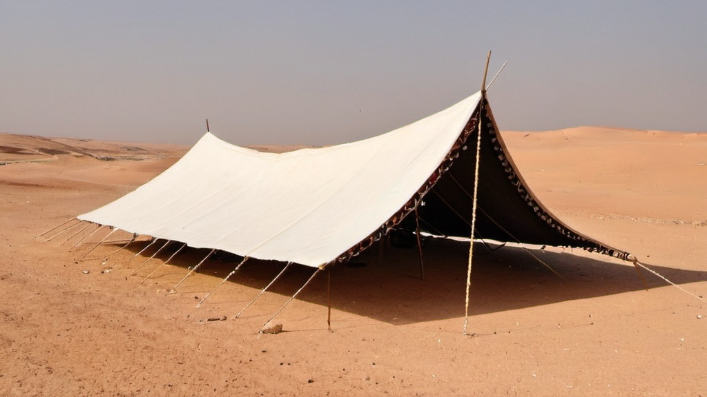 Prompt: A Bedouin tent