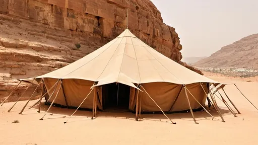 Prompt: A Bedouin tent