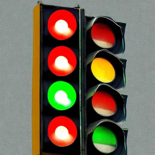 Prompt: Traffic light