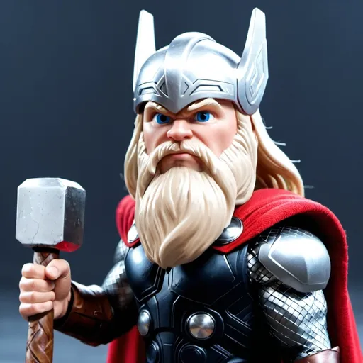 Prompt: Its Thumbnail image for vedio,its making thor little hammer ,make it eye cache and click able