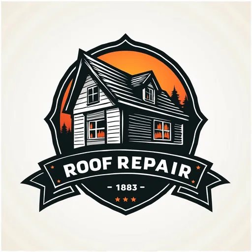 Prompt: I want to create a logo for a roof repair company based in Allentown pa.  It should be simple yet strong and show grit

