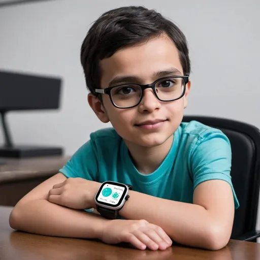 Prompt: Design AI enabled MoodSensing watch for children with disabilities