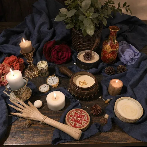 Prompt: 20intuitively chosen magical items for witchcraft chosen for you


