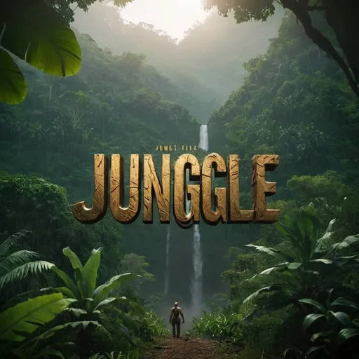 Prompt: Jungle title movie