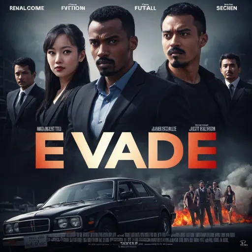 Prompt: Evade title movie