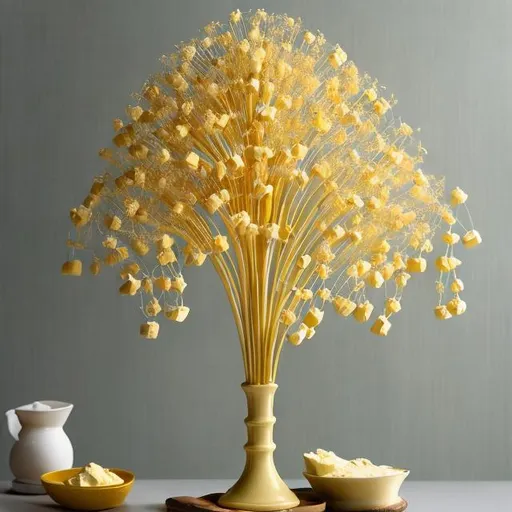 Prompt: Butter tree