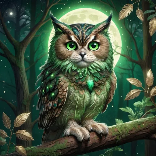 Prompt: My Cat Owl.