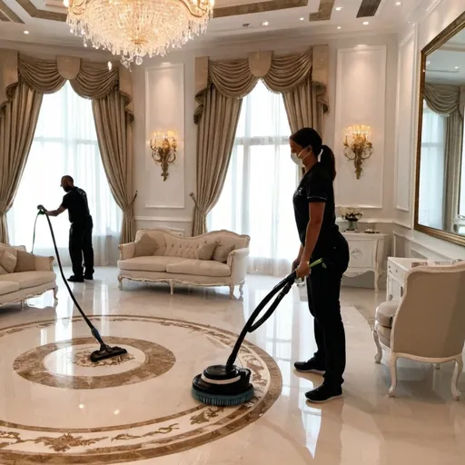 Prompt: ART OF LUXURY CLEANING SERVICES