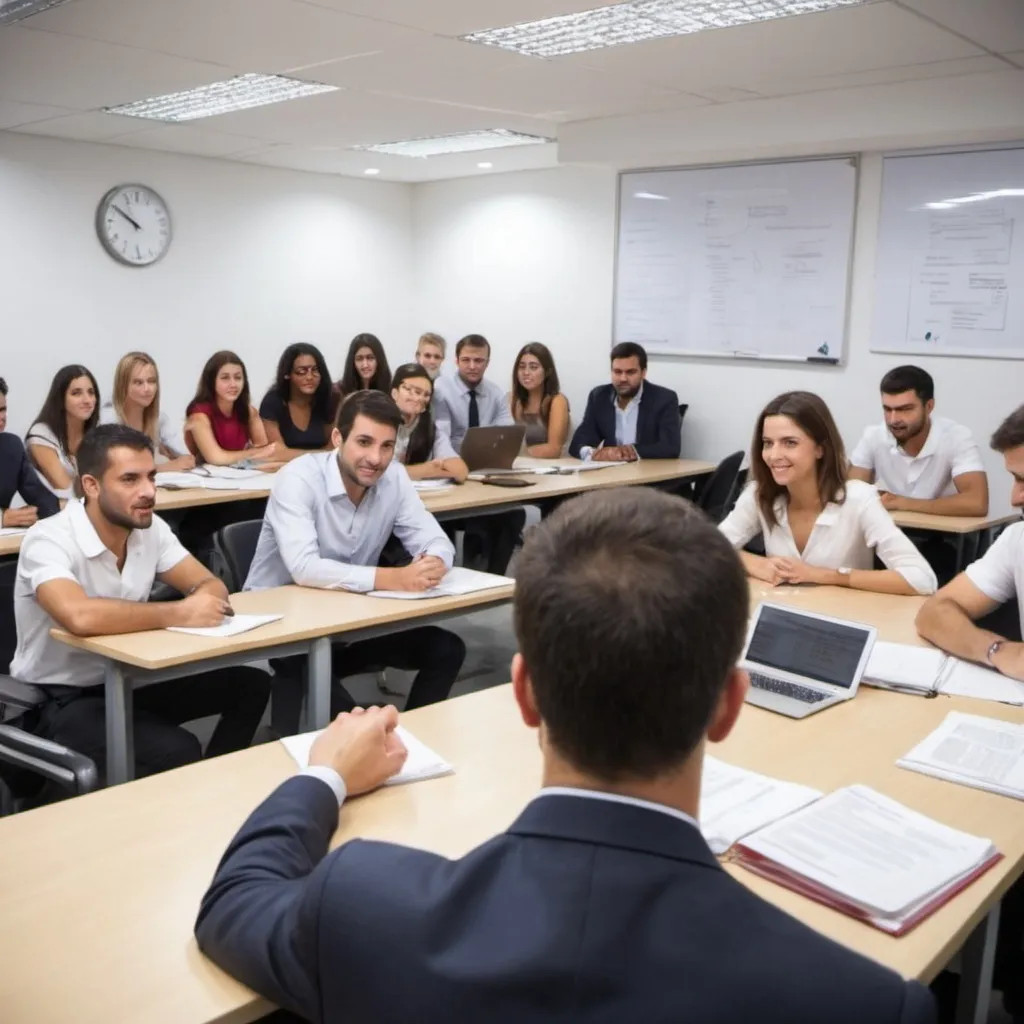 Prompt: A Comunidade de Inglês Corporativo é um espaço dedicado a profissionais que desejam aprimorar suas habilidades na língua inglesa para se destacarem no mercado de trabalho. Nosso objetivo é fornecer uma base sólida na língua, ensinar idioms, phrasal verbs e expressões idiomáticas específicas do ambiente corporativo, além de oferecer dicas práticas de estudo, técnicas de apresentação, postura e comunicação, vocabulário especializado e muito mais.